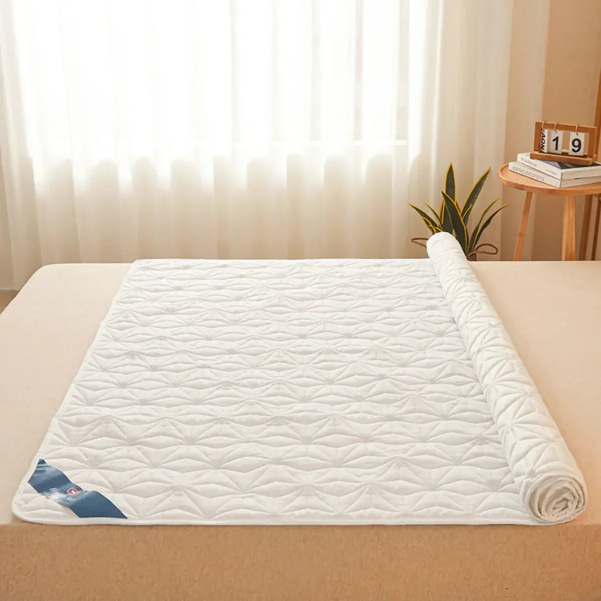 Waterproof Mattress Protector - Breathable Hypoallergenic Noiseless Ultra Soft Fitted Bed Protector - Confia - reusablefoodstoragebags confia