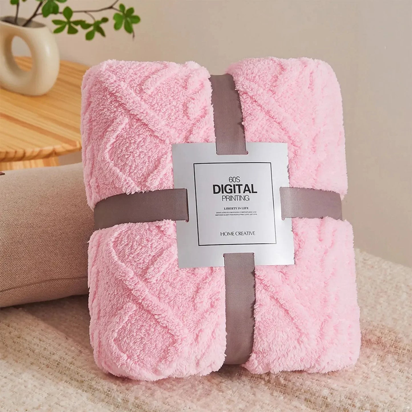 Solid Flannel Blankets For Beds Solid Pink Blue Color Soft Warm Mink Throw Sofa Cover Bedspread Beach Airplane Travel Blankets - Confia - reusablefoodstoragebags confia