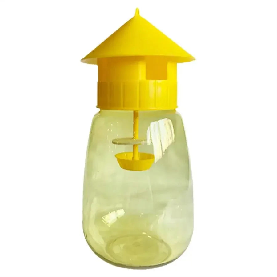 Plastic Fruit Fly Trap Killer for Drosophila, Orchard, Fly Bee Trap with Waterproof for Courtyard Garden - Confia - reusablefoodstoragebags confia