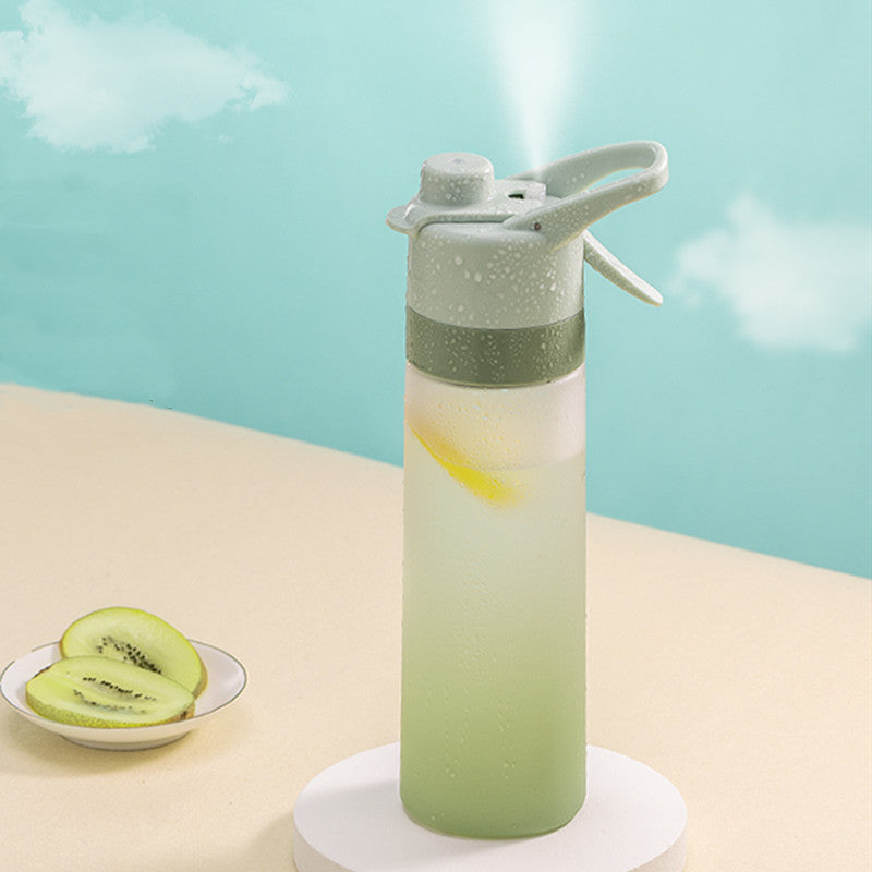 Sprüh wasser flasche für Outdoor Sport Fitness Wasser becher mit großer Kapazität Sprüh flasche Trink geschirr Reise flaschen Küchen-Gadgets Umwelt freundliche große Kapazität Sprüh wasser flasche