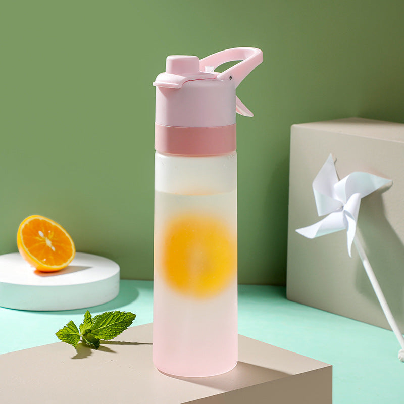 Sprüh wasser flasche für Outdoor Sport Fitness Wasser becher mit großer Kapazität Sprüh flasche Trink geschirr Reise flaschen Küchen-Gadgets Umwelt freundliche große Kapazität Sprüh wasser flasche