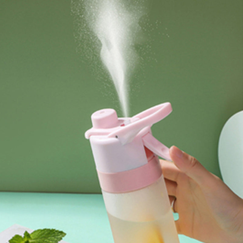 Sprüh wasser flasche für Outdoor Sport Fitness Wasser becher mit großer Kapazität Sprüh flasche Trink geschirr Reise flaschen Küchen-Gadgets Umwelt freundliche große Kapazität Sprüh wasser flasche