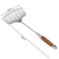 Kitchen Cooking Utensils, Turner/ Soup Ladle/ Slotted Turner/ Slotted Spoon/ Pasta Server, 304 Staniless Steel - Confia