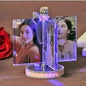 Personalized Photo Frame Custom Photo Frame with Light, Girlfriend Gift Mother Gift Wife Gift Wedding Decor - Confia