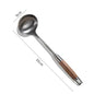 Kitchen Cooking Utensils, Turner/ Soup Ladle/ Slotted Turner/ Slotted Spoon/ Pasta Server, 304 Staniless Steel - Confia