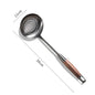 Kitchen Cooking Utensils, Turner/ Soup Ladle/ Slotted Turner/ Slotted Spoon/ Pasta Server, 304 Staniless Steel - Confia