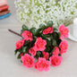Artificial Baby Breath Faux Flowers for Vases White Color, Height 20", 4 pcs Real Touch Flowers for Wedding Party DIY Wreath Floral Arrangement Home Decoration - Confia