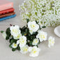 Artificial Baby Breath Faux Flowers for Vases White Color, Height 20", 4 pcs Real Touch Flowers for Wedding Party DIY Wreath Floral Arrangement Home Decoration - Confia