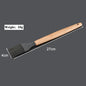Silicone world Cooking Kitchenware Tool Silicone Utensils With Wooden Multifunction Handle Non-Stick Spatula Spoon Brush - Confia