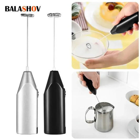 Wireless Milk Foamer Coffee Whisk Mixer Electric Blender Egg Beater Mini Frother Handle Stirrer Cappuccino Maker Cooking Tools - Confia