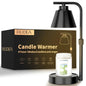 Candle Warmer Lamp with Timer- Dimmable Electric Melt wax warmer | candle warmer lamp | for Home Decor and Gifts for Mom - Confia - reusablefoodstoragebags confia