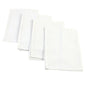 Set of 10 Pack Cocktail Napkins 40 X 40cm Cotton Blend Heavy Fabric Durable Linen Towel for Home Kitchen Wedding Decoration - Confia - reusablefoodstoragebags confia