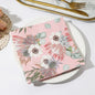 Flower Paper Napkins | Table Decorations | Art Decoupage Napkin | Disposable Birthday Party Serviettes - Confia - reusablefoodstoragebags confia
