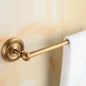 Solid Brass Bathroom Accessories Set with Robe hook, Paper Holder, Towel Bar, Soap Basket, Bathroom Fitting Sets - Confia - reusablefoodstoragebags confia