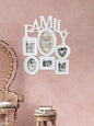 1pc Family Photo Frame Combination Wall Hanging Photo Wall, Wooden Multiple Images Collage Photo Frame For Wall Decor - Confia