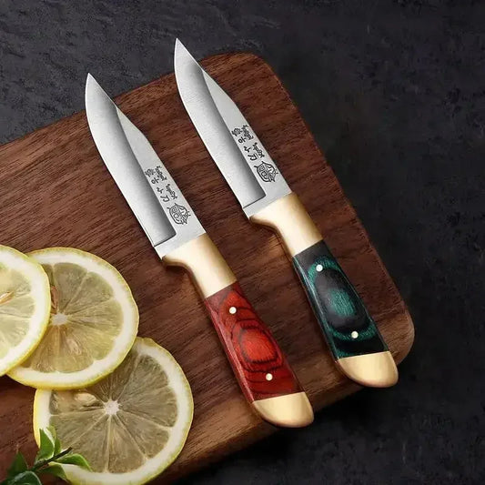 Sharp Fruit Knife, Outdoor Boning-Knife, EDC Portable pocket-Knife, Lamb Chop-Knife, BBQ knife, Survival-Knife, cutting-Knife - Confia