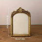 1PC Exquisite Vintage Photo Frames Elegant Beautiful Golden Resin Photo Frame Living Room Decoration Wedding Gift Photo Frames - Confia