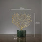 Creations Artificial Coral Decor Statue Home Decoration Desk Bookshelf Metal Sculpture Style B|Home Decor|Figurines - Confia