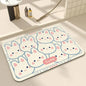 Bath Mats Cute Cat Dog Diatom Ooze Kitchen Accessories Prayer Mat Diatomaceous Earth Mat Non-Slip Super Absorbent Quick Drying Bathroom Mat Natural, Easy to Clean - Confia - reusablefoodstoragebags confia
