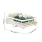 Simple Trending Dish Rack for Kitchen Counter, Large Capacity Dish Rack with Utensil Holder, Cutting Board Holder, Drain Board Tray for Kitchen Counter Storage - Confia - reusablefoodstoragebags confia
