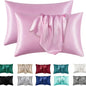 1pc Boost Beauty Sleep Silky Satin Pillowcases: Cooling, Hair and Skin-Friendly, Easy-Care - Confia - reusablefoodstoragebags confia