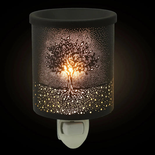 Metal In Wax Warmer Electric Burner Melter | Scented Oil Night Lamp Aromatherapy Furnace Bedroom Decor Gift | Candle Warmer Lamp - Confia - reusablefoodstoragebags confia