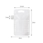 Food Storage Grain Bag Multigrain Pour Reusable Portable Bag Cereal Flour Bean Nut Rice Tea Powder Water Reusable Organizer Case Confia