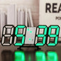 Alarm Clocks Decoration Garden Clocks Digital Clock Date/Temperature for Home Kitchen Offices Clock Decor - Confia