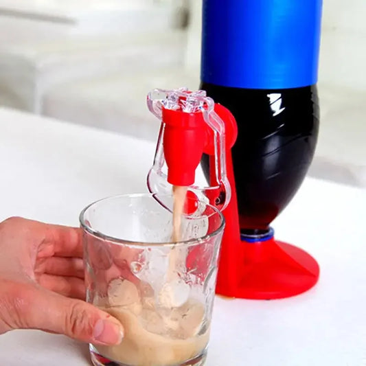 Soda Dispense Gadget Coke Party Drinking Fizz Saver Dispenser Water Machine Down Drinking Water Drink Dispenser Mini Tool Multicolor - Confia