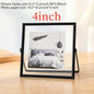4/6inch Photo Frame Simple Style Transparent Acrylic Frames for DIY Handmade Pictures Christmas Gift Home Tabletop Decoration - Confia
