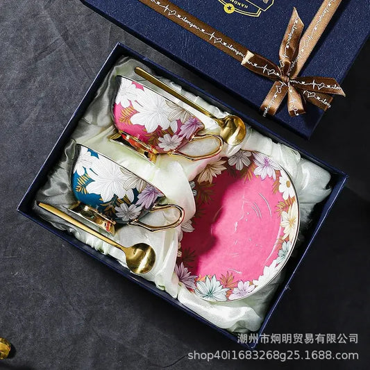 Ceramic coffee cup high-end exquisite high-end sense niche bone Ceramic Tea/Coffee Cups/Mugs | Idle Gift for Your Friends and Family - Confia