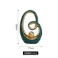 Abstract Ceramic Statue Modern Luxury Living Room Home Decor Accessories Office Decoration Desk Souvenirs Crafts Gifts - Confia