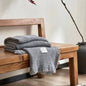 Maillard Cotton Blankets Four Layers Of Gauze Sofa Cover Blanket With Tassel AB Side - Confia - reusablefoodstoragebags confia