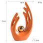 Abstract Ceramic Statue Modern Luxury Living Room Home Decor Accessories Office Decoration Desk Souvenirs Crafts Gifts Confia
