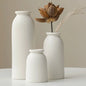 Ceramic Vase,Small Vases for Decor, Set 3 Modern Boho Vases for Flower Pampas, Fit for Living Room Desk Shelf Decor - Confia