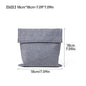Reusable Sandwich Storage Bag TPU Lining Velcro Snack Bags for Kids Washable Waterproof Food-Safe Reusable Snacks Bags Confia