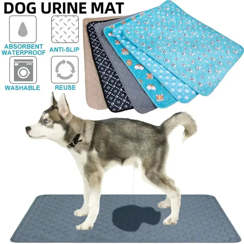 Dog Pee Pad Reusable Absorbent Washable Puppy Training Pad Pet Bed Urine Mat for Pet Car Seat Cover Pet Supplies - Confia - reusablefoodstoragebags confia