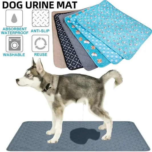 Dog Pee Pad Reusable Absorbent Washable Puppy Training Pad Pet Bed Urine Mat for Pet Car Seat Cover Pet Supplies - Confia - reusablefoodstoragebags confia