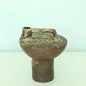 Ceramic Vase Coarse Ceramic Vase Flower Arrangement Retro Handmade Wabi Sabi Style Dry Flowers Zen Flower Arrangement - Confia