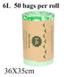 50PCS 6/8/10/30L Biodegradable Garbage Bags Household Compostable Garbage Bags rash Bag With Leak Resistant - Confia - reusablefoodstoragebags confia