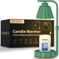 Candle Warmer Lamp with Timer- Dimmable Electric Melt wax warmer | candle warmer lamp | for Home Decor and Gifts for Mom - Confia - reusablefoodstoragebags confia