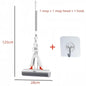 Collodion Mop Foldable Water Free Hand Washing Squeeze with Stainless Steel Handle, Foam Sponge Mop for Hardwood Laminate Tile - Confia - reusablefoodstoragebags confia