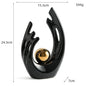 Abstract Ceramic Statue Modern Luxury Living Room Home Decor Accessories Office Decoration Desk Souvenirs Crafts Gifts - Confia