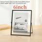 4/6inch Photo Frame Simple Style Transparent Acrylic Frames for DIY Handmade Pictures Christmas Gift Home Tabletop Decoration - Confia