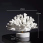 Creations Artificial Coral Decor Statue Home Decoration Desk Bookshelf Metal Sculpture Style B|Home Decor|Figurines - Confia