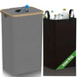 Kitchen Recycling Bin & Storage Bags, Kitchen Recycle Bin,100L Large Capacity Bottle Recycle Bin With Removable Tote Bags, - Confia - reusablefoodstoragebags confia
