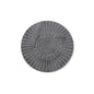 Blue Colored Wall Decoration Pendant Nordic Creative Round Wall Hanging Decor Metal Irregular Disc Wrought Iron Room Home Decor - Confia