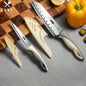 Chef knife fruit knife set kitchen high hardness with knife set suitable for cutting meat, vegetables, fruits and vegetables - Confia