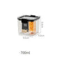 Transparent Food Storage Containers Kitchen Storage Airtight Cans Plastic Storage Boxes - Confia - reusablefoodstoragebags confia