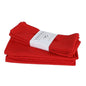 Set of 10 Pack Cocktail Napkins 40 X 40cm Cotton Blend Heavy Fabric Durable Linen Towel for Home Kitchen Wedding Decoration - Confia - reusablefoodstoragebags confia